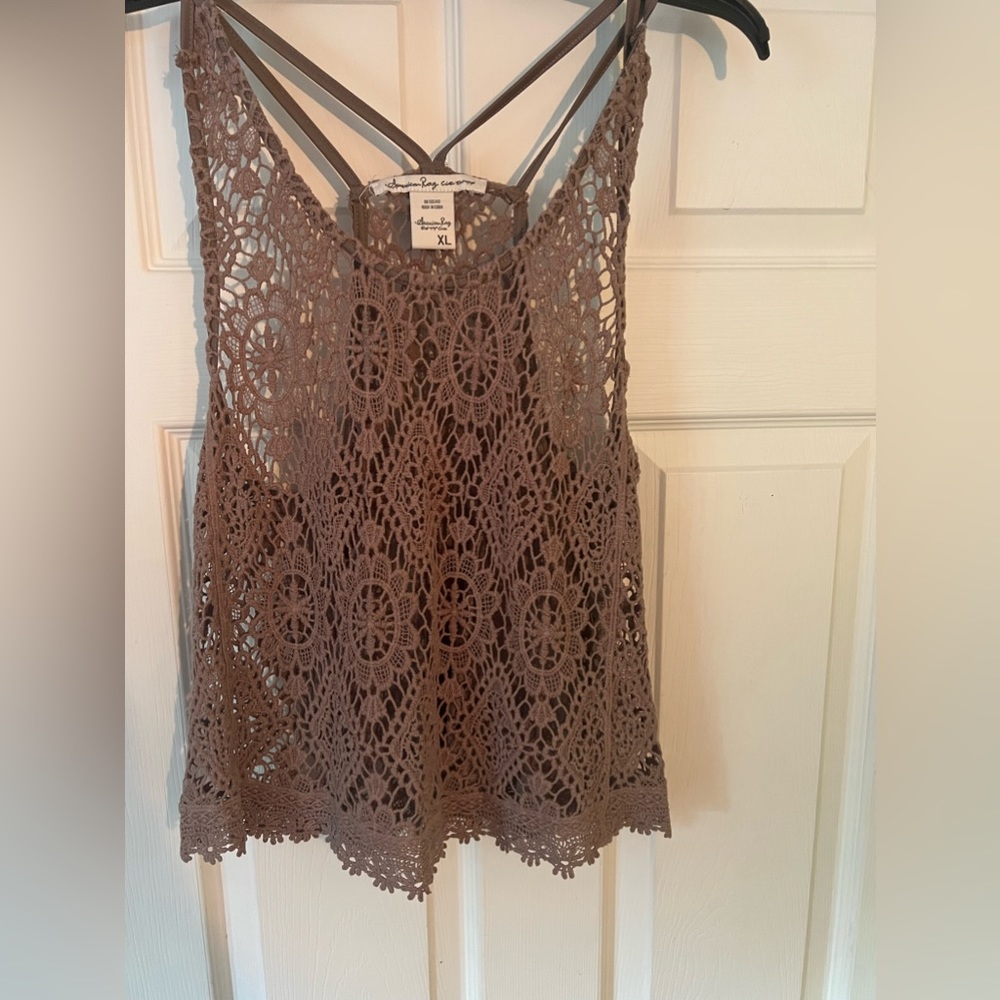 Cute American Rag Top: size XL
